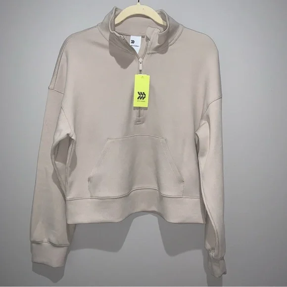 NWT “ALL IN MOTION” women’s half zip sweatshirt, size medium - Picture 2 of 7